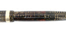 1941 PARKER VACUMATIC DOUBLE JEWEL GOLDEN PEARL CELLULOID FOUNTAIN PEN RESTORED OFFERED BY ANTIQUE DIGGER