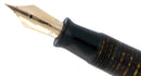 1941 PARKER VACUMATIC DOUBLE JEWEL GOLDEN PEARL CELLULOID FOUNTAIN PEN RESTORED OFFERED BY ANTIQUE DIGGER