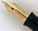 RESTORED 1941 PARKER VACUMATIC DOUBLE JEWEL GOLDEN PEARL CELLULOID FOUNTAIN PEN  OFFERED BY ANTIQUE DIGGER