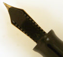 RESTORED 1941 PARKER VACUMATIC DOUBLE JEWEL GOLDEN PEARL CELLULOID FOUNTAIN PEN  OFFERED BY ANTIQUE DIGGER