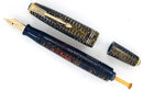 RESTORED 1941 PARKER VACUMATIC DOUBLE JEWEL GOLDEN PEARL CELLULOID FOUNTAIN PEN  OFFERED BY ANTIQUE DIGGER