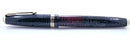1941 PARKER AZURE PEARL DOUBLE JEWEL VACUMATIC FOUNTAIN PEN LONG MAJOR SIZE RESTORED OFFERED BY ANTIQUE DIGGER