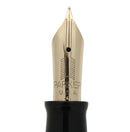 1940-41 PARKER VACUMATIC AZURE PEARL SENIOR MAXIMA DOUBLE JEWEL FOUNTAIN PEN RESTORED OFFERED BY ANTIQUE DIGGER