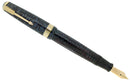 1940-41 PARKER VACUMATIC AZURE PEARL SENIOR MAXIMA DOUBLE JEWEL FOUNTAIN PEN RESTORED OFFERED BY ANTIQUE DIGGER