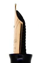 1941 PARKER 1ST GEN SENIOR STRIPED DUOFOLD DUSTY ROSE FOUNTAIN PEN RESTORED OFFERED BY ANTIQUE DIGGER