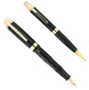 CIRCA 1941 EVERSHARP SKYLINE BLACK FOUNTAIN PEN & PENCIL SET NEAR MINT OFFERED BY ANTIQUE DIGGER