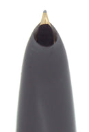 1941 PARKER 51 DJ 1st YEAR DOVE GRAY STERLING CAP FOUNTAIN PEN RESTORED OFFERED BY ANTIQUE DIGGER