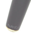 1941 PARKER 51 DJ 1st YEAR DOVE GRAY STERLING CAP FOUNTAIN PEN RESTORED OFFERED BY ANTIQUE DIGGER