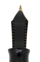 1941 PARKER VACUMATIC AZURE PEARL DOUBLE JEWEL LONG MAJOR FOUNTAIN PEN RESTORED OFFERED BY ANTIQUE DIGGER