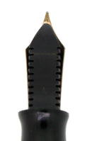 1941 PARKER VACUMATIC AZURE PEARL DOUBLE JEWEL LONG MAJOR FOUNTAIN PEN RESTORED OFFERED BY ANTIQUE DIGGER