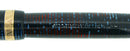 1941 PARKER VACUMATIC AZURE PEARL DOUBLE JEWEL LONG MAJOR FOUNTAIN PEN RESTORED OFFERED BY ANTIQUE DIGGER