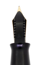 1941 PARKER AZURE VACUMATIC DOUBLE JEWEL JEWELERS CAP BAND FOUNTAIN PEN RESTORED OFFERED BY ANTIQUE DIGGER