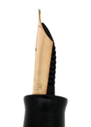 1941 PARKER VACUMATIC SENIOR MAXIMA JET BLACK DOUBLE JEWEL FOUNTAIN PEN RESTORED OFFERED BY ANTIQUE DIGGER