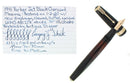 1941 PARKER VACUMATIC SENIOR MAXIMA JET BLACK DOUBLE JEWEL FOUNTAIN PEN RESTORED OFFERED BY ANTIQUE DIGGER