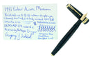 SCARCE 1941 PARKER VACUMATIC SENIOR MAXIMA AZURE PEARL DJ FOUNTAIN PEN RESTORED OFFERED BY ANTIQUE DIGGER