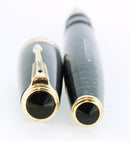 1941 PARKER SENIOR MAXIMA AZURE PEARL VACUMATIC DOUBLE JEWEL FOUNTAIN PEN RESTORED OFFERED BY ANTIQUE DIGGER