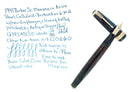1941 PARKER SENIOR MAXIMA VACUMATIC AZURE PEARL DOUBLE JEWEL FOUNTAIN PEN RESTORED OFFERED BY ANTIQUE DIGGER