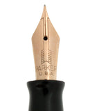 1941 PARKER EMERALD PEARL VACUMATIC DOUBLE JEWEL FOUNTAIN PEN F-BB NIB RESTORED OFFERED BY ANTIQUE DIGGER