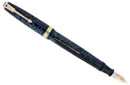 1941 PARKER VACUMATIC LONG MAJOR AZURE PEARL DOUBLE JEWEL FOUNTAIN PEN RESTORED OFFERED BY ANTIQUE DIGGER