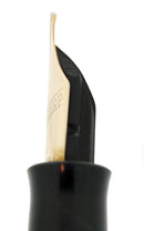 C1942 EVERSHARP SKYLINE GOLD CAP BROWN BARREL FOUNTAIN PEN NOS MINT STICKERED OFFERED BY ANTIQUE DIGGER