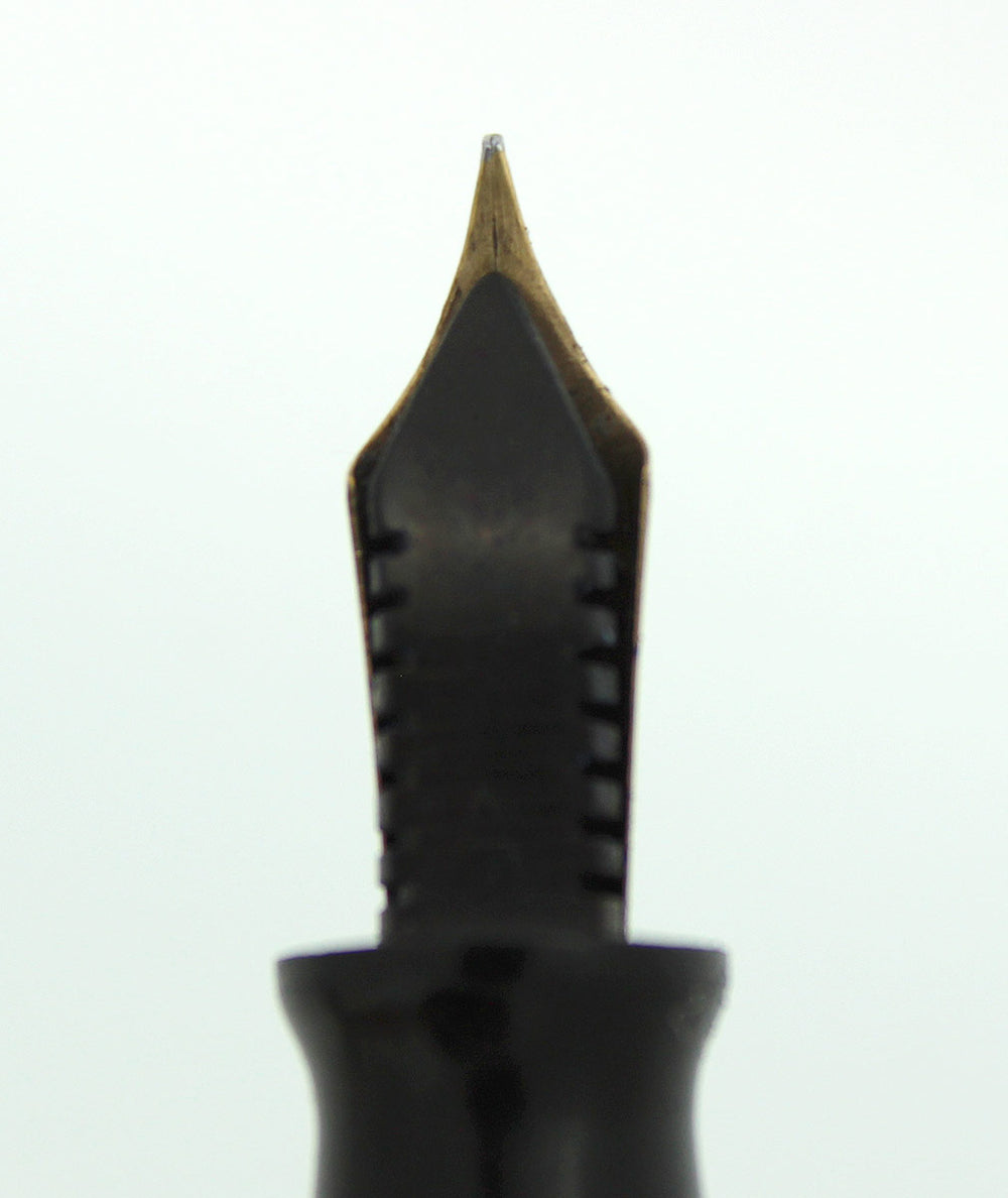 1942 PARKER BLUE GRAY DUOFOLD FOUNTAIN PEN STANDARD SIZE RESTORED