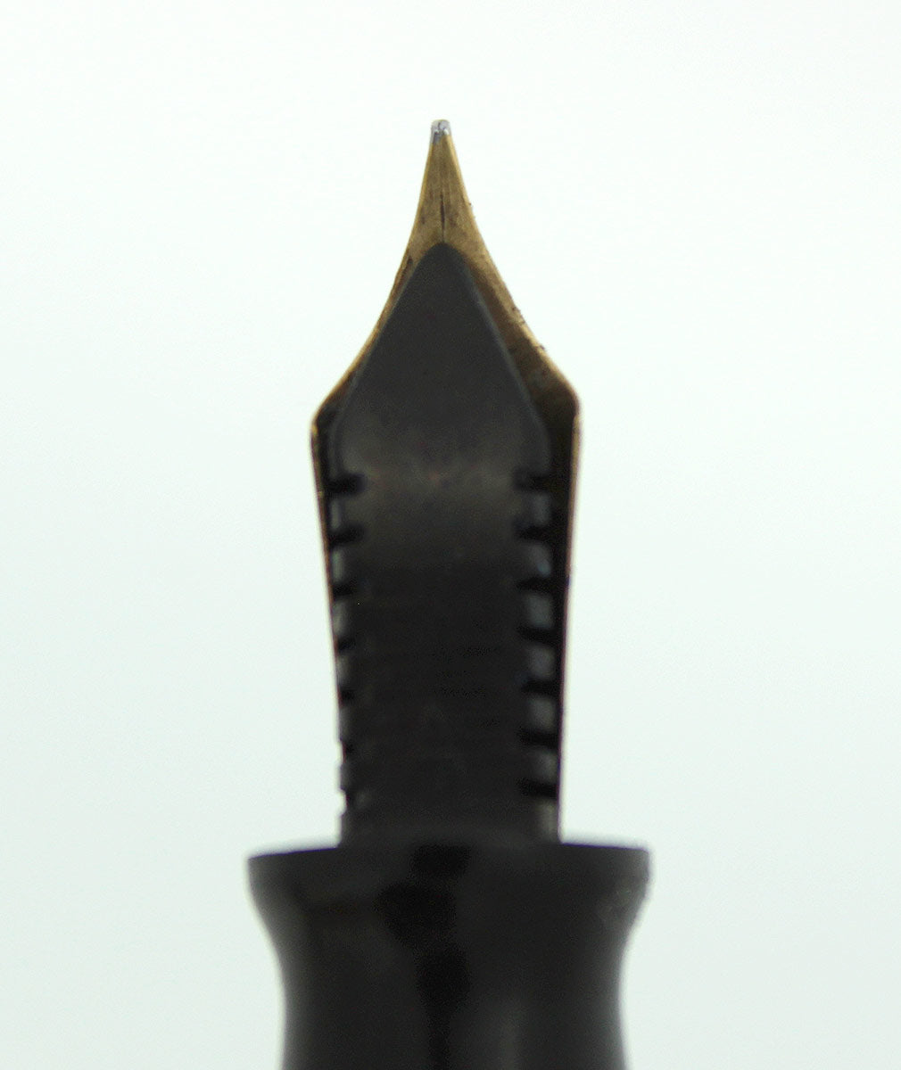 1942 PARKER BLUE GRAY DUOFOLD FOUNTAIN PEN STANDARD SIZE RESTORED