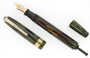 1942 PARKER DUOFOLD GREEN GOLD CELLULOID FOUNTAIN PEN MAJOR SIZE RESTORED OFFERED BY ANTIQUE DIGGER