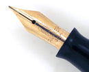1942 PARKER SILVER PEARL VACUMATIC FOUNTAIN PEN F to B NIB MAJOR SIZE RESTORED OFFERED BY ANTIQUE DIGGER