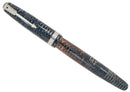 1942 PARKER SILVER PEARL VACUMATIC FOUNTAIN PEN F to B NIB MAJOR SIZE RESTORED OFFERED BY ANTIQUE DIGGER