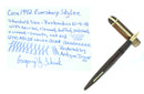 CIRCA 1942 EVERSHARP SKYLINE STANDARD SIZE FOUNTAIN PEN SMOOTH NIB RESTORED OFFERED BY ANTIQUE DIGGER