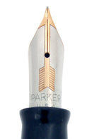 SCARCE 1942 PARKER VACUMATIC SENIOR MAXIMA GOLDEN PEARL FOUNTAIN PEN RESTORED OFFERED BY ANTIQUE DIGGER