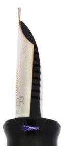 1942 PARKER VACUMATIC SENIOR MAXIMA JET BLACK SINGLE JEWEL FOUNTAIN PEN RESTORED OFFERED BY ANTIQUE DIGGER