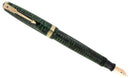 1942 PARKER EMERALD PEARL VACUMATIC MAJOR FOUNTAIN PEN XF-B FLEX NIB RESTORED OFFERED BY ANTIQUE DIGGER