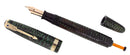 1942 PARKER EMERALD PEARL VACUMATIC MAJOR FOUNTAIN PEN XF-B FLEX NIB RESTORED OFFERED BY ANTIQUE DIGGER