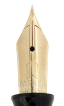 1942 PARKER SILVER PEARL VACUMATIC MAJOR FOUNTAIN PEN XXF-M FLEX NIB RESTORED OFFERED BY ANTIQUE DIGGER