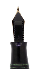 1942 PARKER VACUMATIC EMERALD PEARL SINGLE JEWEL FOUNTAIN PEN RESTORED OFFERED BY ANTIQUE DIGGER