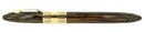 C1942 SHEAFFER GOLDEN BROWN TRIUMPH LIFETIME NIB FOUNTAIN PEN PLUNGER FILLER RESTORED OFFERED BY ANTIQUE DIGGER