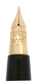 CIRCA 1942 SHEAFFER LIFETIME 1250 GOLDEN PEARL FOUNTAIN PEN 14K TRIUMPH NIB RESTORED OFFERED BY ANTIQUE DIGGER