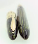 C1942 SHEAFFER MARINE GREEN TRIUMPH LIFETIME FOUNTAIN PEN PLUNGER FILL RESTORED OFFERED BY ANTIQUE DIGGER