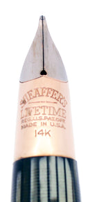 C1947 SHEAFFER TRIUMPH SENTINEL DELUXE PLUNGER FILL FOUNTAIN PEN RESTORED OFFERED BY ANTIUE DIGGER