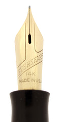 C1942 EVERSHARP SKYLINE GREEN BLUE CAP BLACK BARREL FOUNTAIN PEN PENCIL SET NEAR MINT OFFERED BY ANTIQUE DIGGER