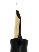 CIRCA 1942 WATERMAN 100 YEAR OVERSIZE BLUE RIBBED FOUNTAIN PEN F-BB SEMI-FLEX NIB RESTORED OFFERED BY ANTIQUE DIGGER