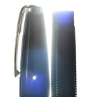 CIRCA 1942 WATERMAN 100 YEAR OVERSIZE BLUE RIBBED FOUNTAIN PEN F-BB SEMI-FLEX NIB RESTORED OFFERED BY ANTIQUE DIGGER