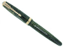 CIRCA 1942 PARKER EMERALD PEARL VACUMATIC MAJOR FOUNTAIN PEN RESTORED