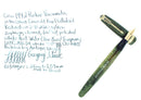 CIRCA 1942 PARKER EMERALD PEARL VACUMATIC MAJOR SIZE FOUNTAIN PEN RESTORED OFFERED BY ANTIQUE DIGGER