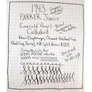 1943 PARKER EMERALD CELLULOID VACUMATIC DEBUTANTE FOUNTAIN PEN RESTORED