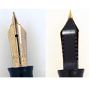 1943 PARKER EMERALD CELLULOID VACUMATIC DEBUTANTE FOUNTAIN PEN RESTORED