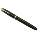 1943 PARKER EMERALD CELLULOID VACUMATIC DEBUTANTE FOUNTAIN PEN RESTORED