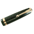 1943 PARKER EMERALD CELLULOID VACUMATIC DEBUTANTE FOUNTAIN PEN RESTORED