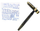1943 PARKER GREEN GOLD VACUFOLD VACUMATIC DUOFOLD FOUNTAIN PEN RESTORED SCARCE OFFERED BY ANTIQUE DIGGER